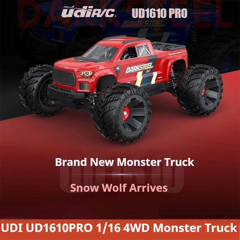 Rc Hobby Monster Truck - UDI UD1610PRO 1/16 Coche RC BigWheel