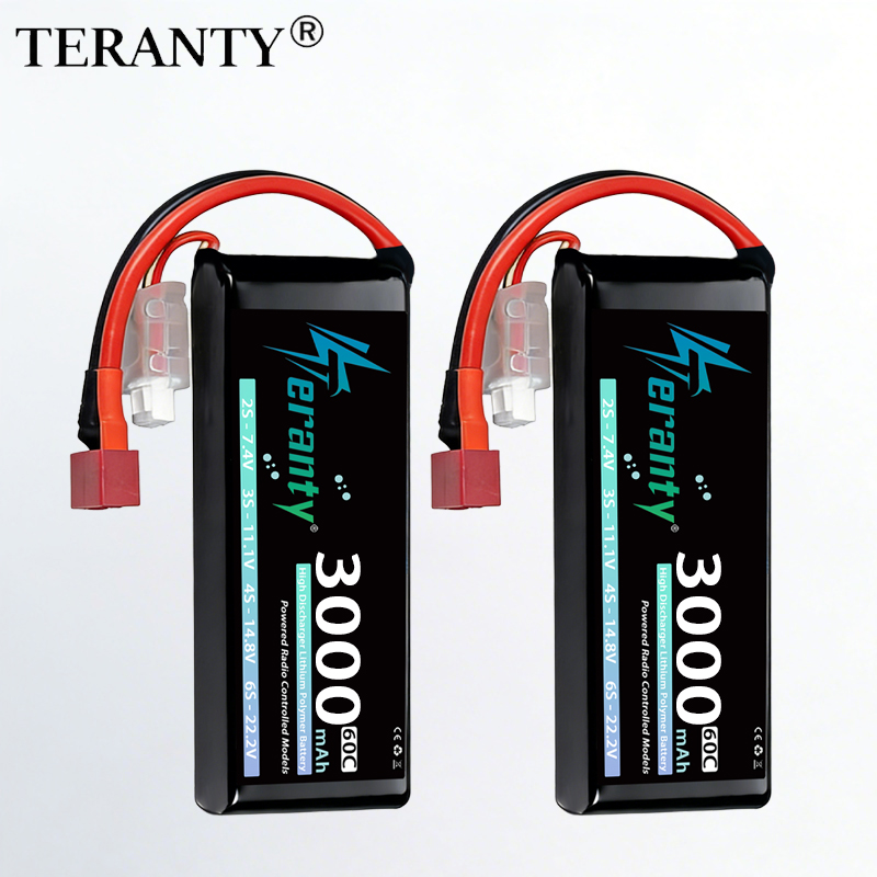 Rc Hobby Vehicles - Batería Lipo TERANTY 2S 3000mAh 7.4V
