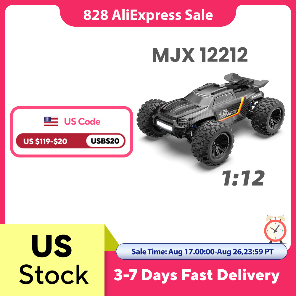 Rc Hobby Monster Truck - 12212 1/12 MJX Camioneta Monstruo RC