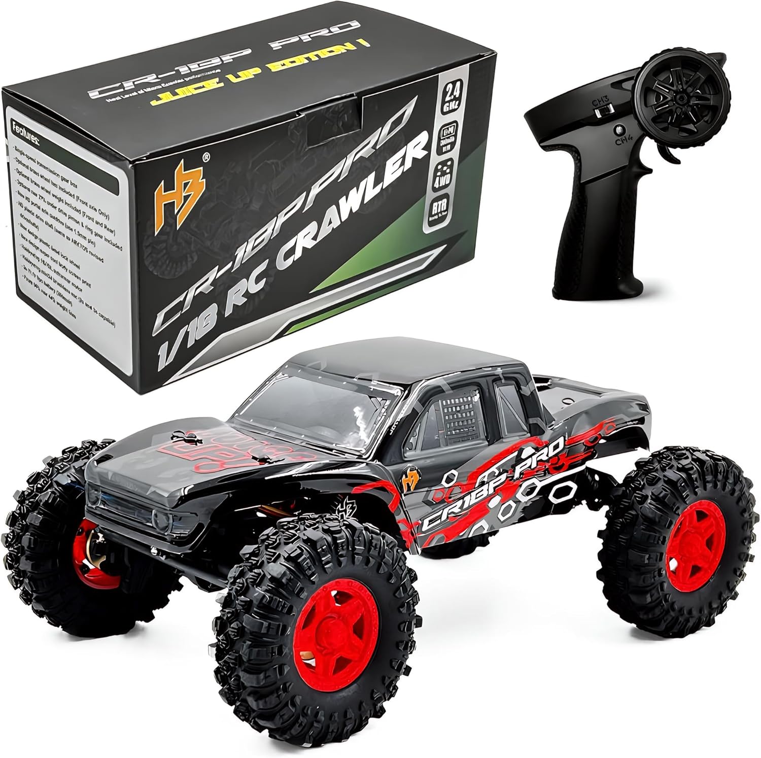 Rc Hobby Plus - HobbyPlus 1/18 RC Crawler - CR-18P