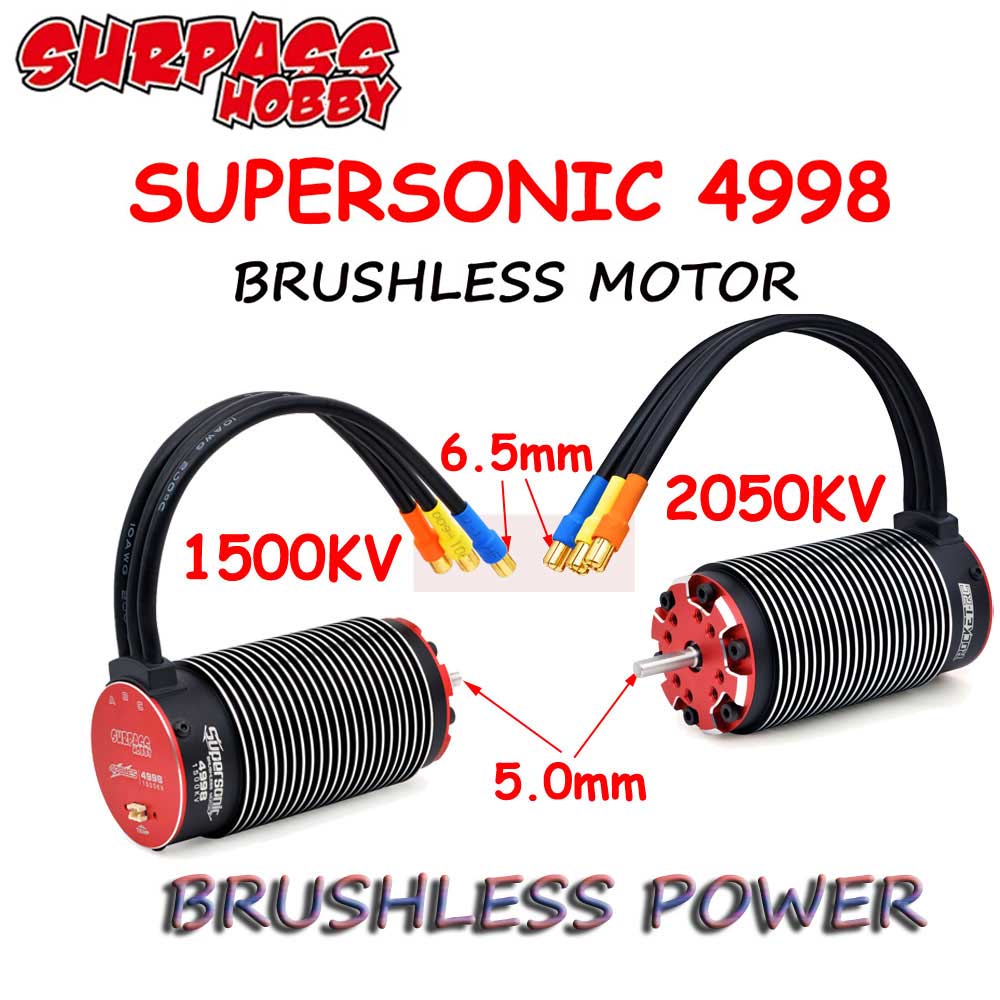 Rc Hobby Monster Truck - SurpassHobby Rocket Supersonic V2 4998 Motor