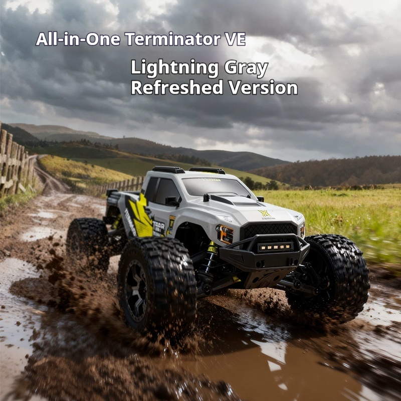 Rc Hobby Monster Truck - Terminator V2 Todoterreno, Camioneta Monstruo RC