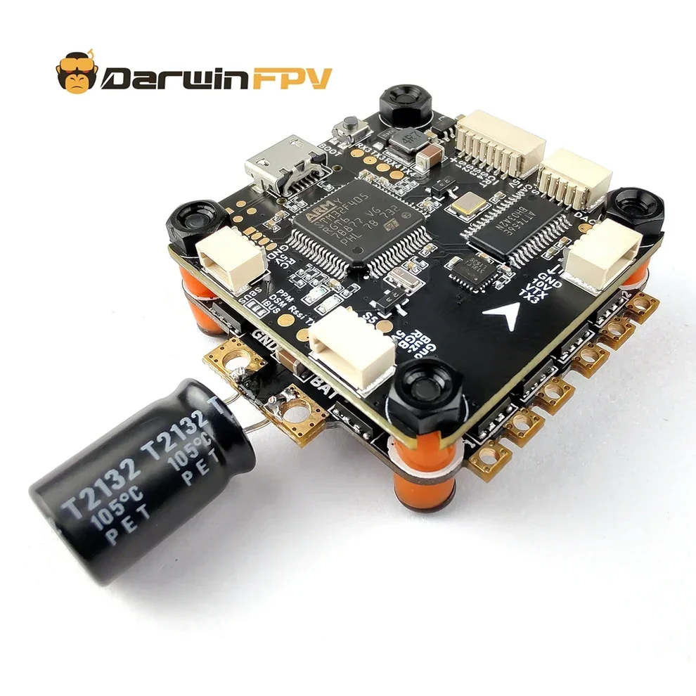 Controlador de Vuelo DarwinFPV - Betaflight Fc F4 reseña y precio