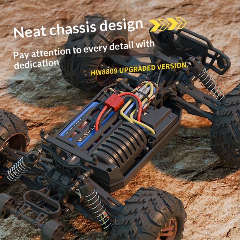 Camioneta Monstruo RC 4x4 sin  - Rc Hobby Monster Truck reseña y precio