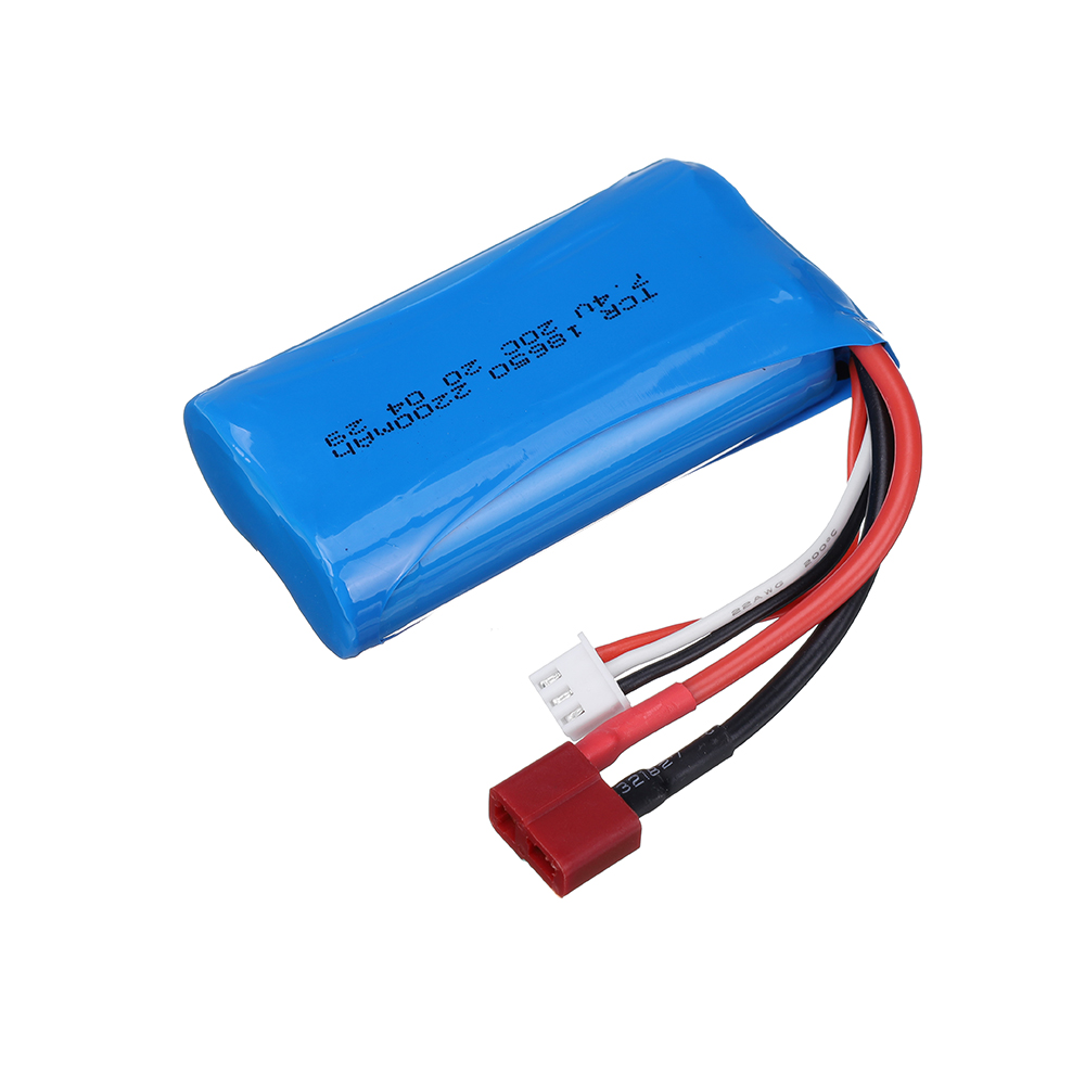 Batería Lipo de 7,4 V, 2200mAh - Rc Hobby Vehicles reseña y precio