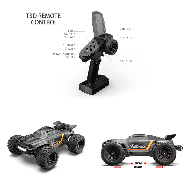 12212 1/12 MJX Camioneta Monst - Rc Hobby Monster Truck reseña y precio