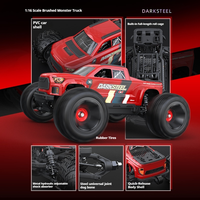 UDIRC UD1610PRO Coche RC 1/16  - Rc Hobby Monster Truck reseña y precio