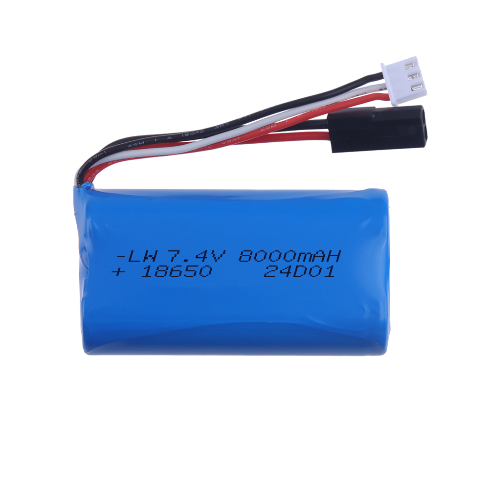 (5500 Plug) Batería 18650 7.4V - Rc Hobby Vehicles reseña y precio