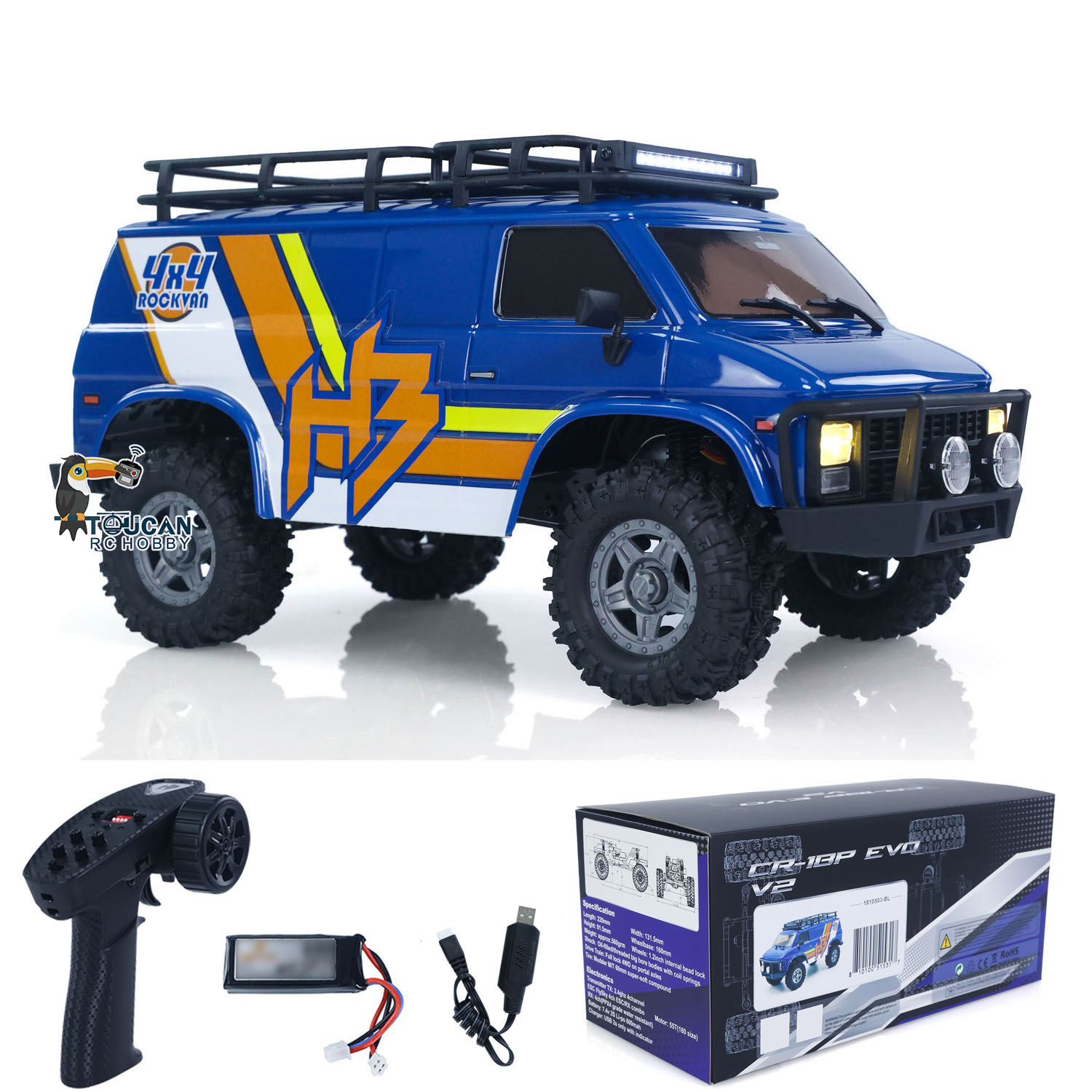 Juguete 4WD Hobby Plus 1/18 RC - Rc Hobby Plus reseña y precio