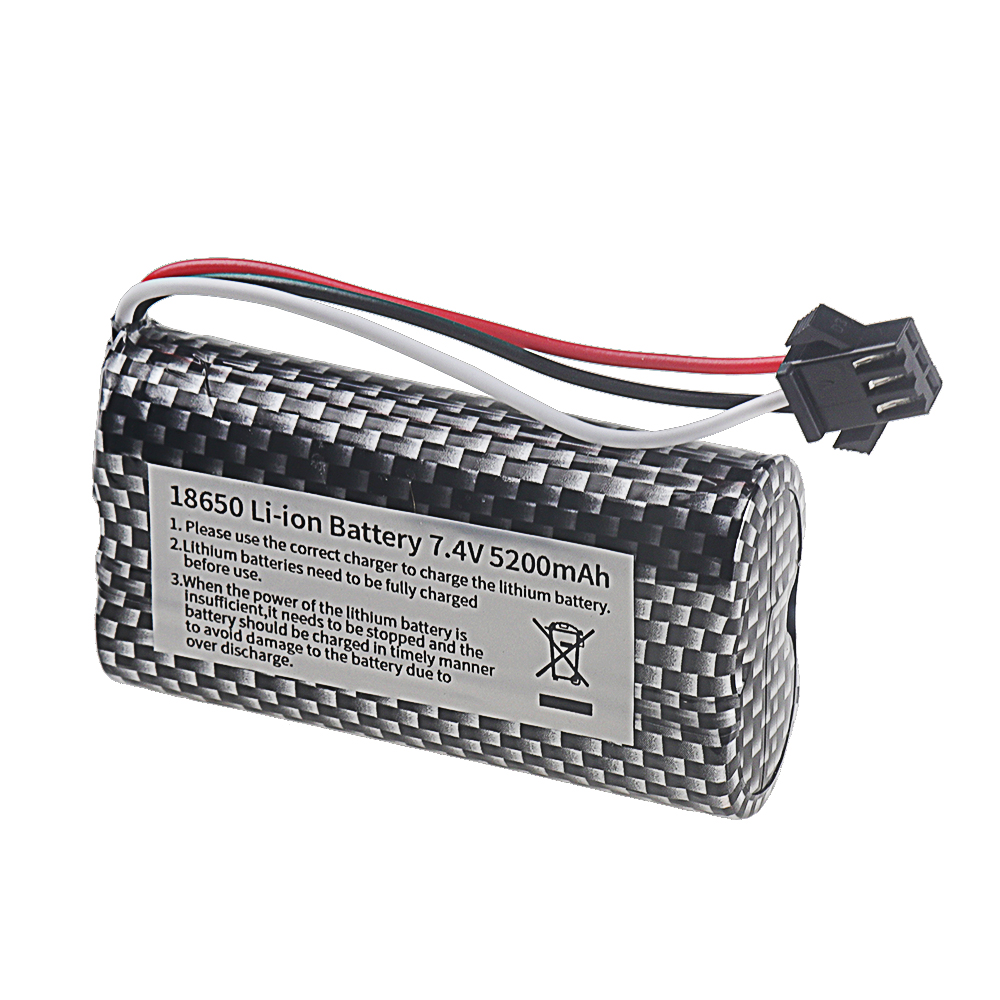 18650 Li-ion 7,4 V 5200mAh bat - Rc Hobby Vehicles reseña y precio