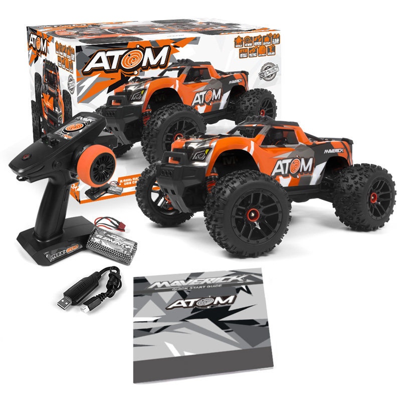 Hpi Maverick Atom Rc Monster T - Rc Hobby Monster Truck reseña y precio