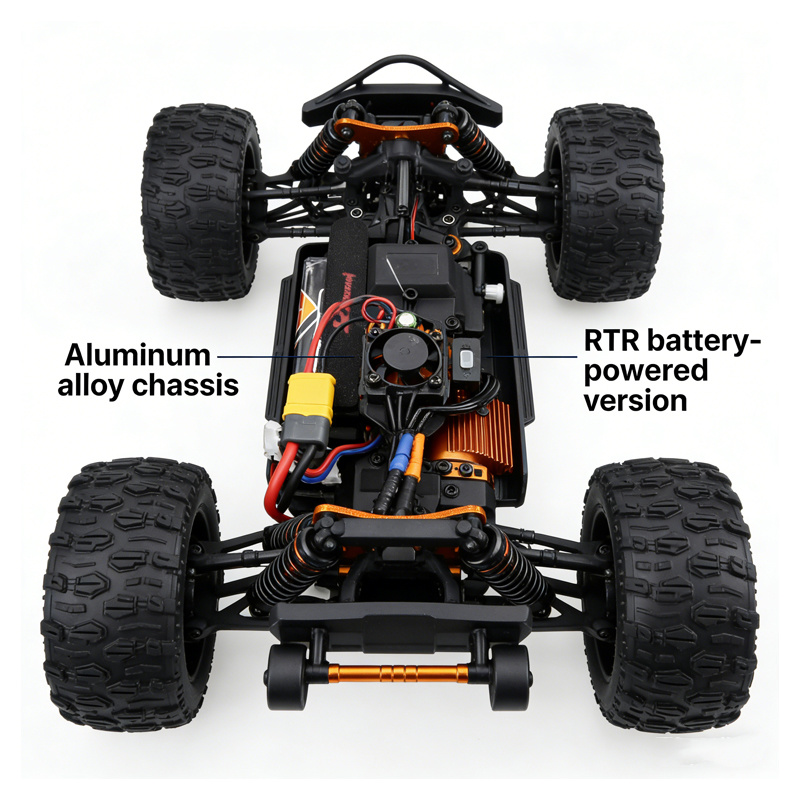 ZD Racing RC Monster Truck MT1 - Rc Hobby Monster Truck reseña y precio